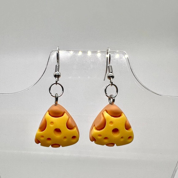 Cheese Earrings - Green Bay Packers Earrings - Green Bay Accessories - Picture 1 of 10